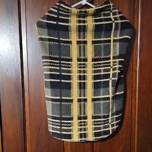 Dog Plaid Cape